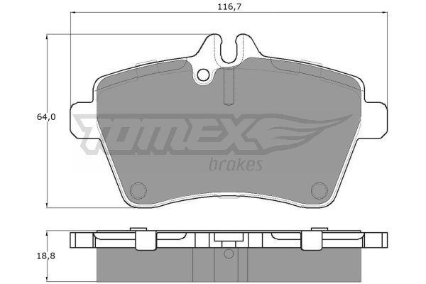 TOMEX BRAKES Jarrupala, levyjarru TX 14-56